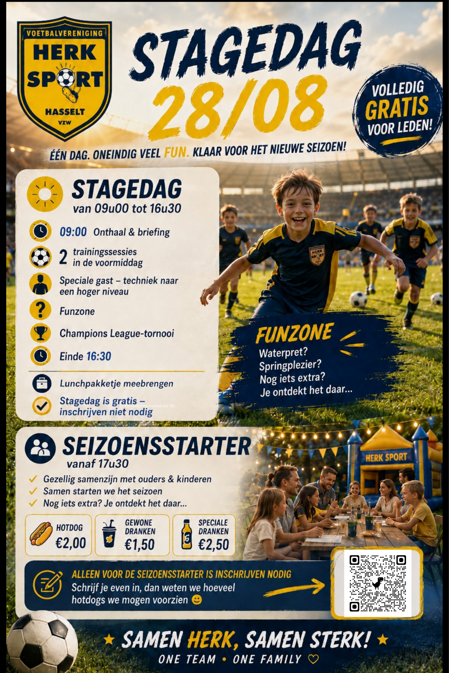 Stagedag en Seizoensstarter
