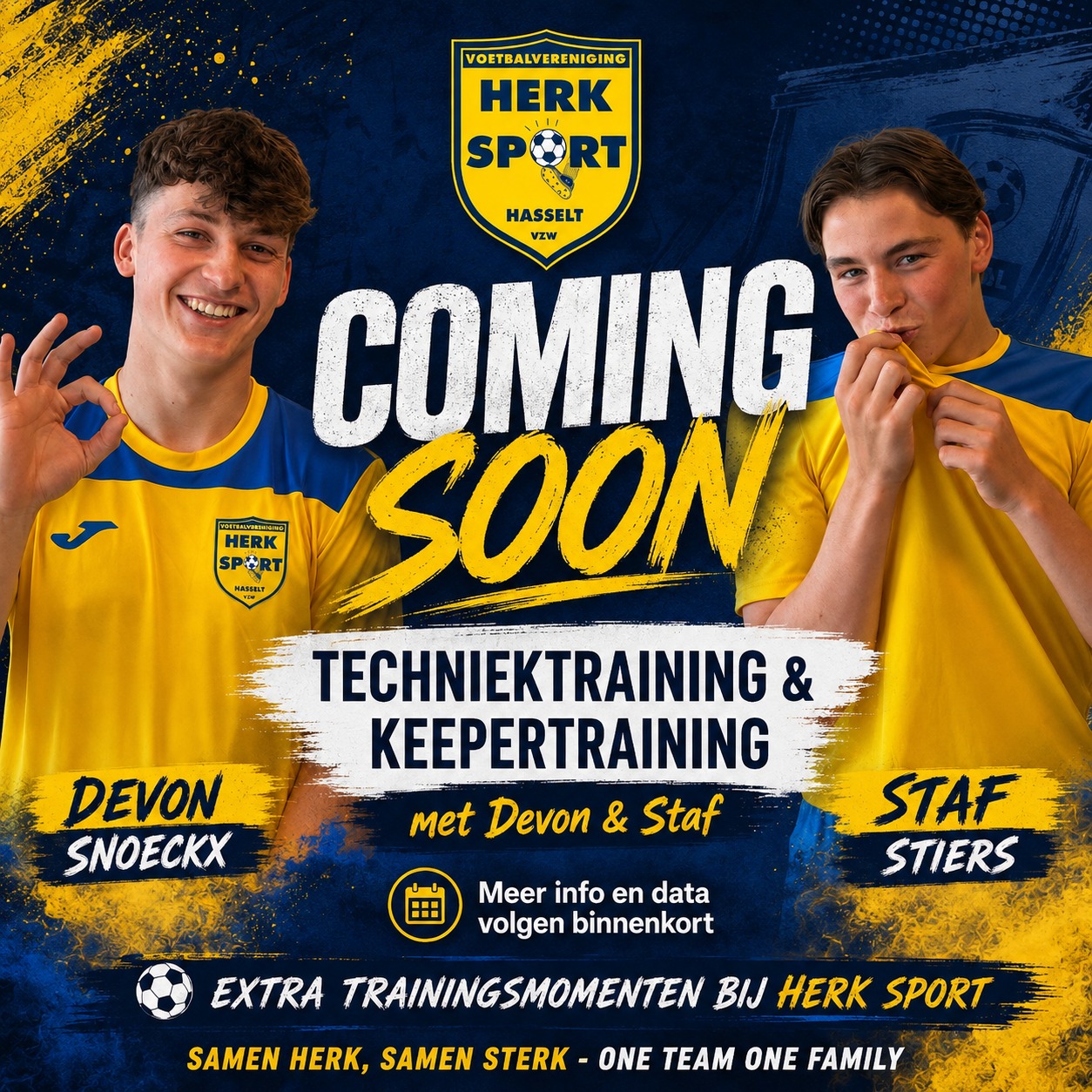 Specialisatietrainingen in voorbereiding